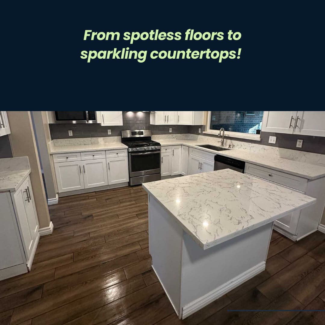 Sparkling counters, gleaming appliances—this kitchen is ready to impress! 🧽🌟 image